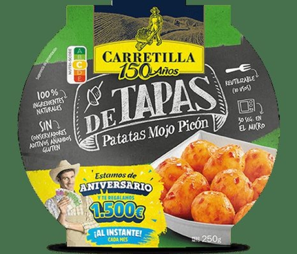 PATATAS MOJO PICON CARRETILLA 250 GR.